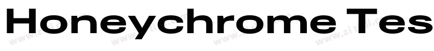 Honeychrome Test Ext字体转换